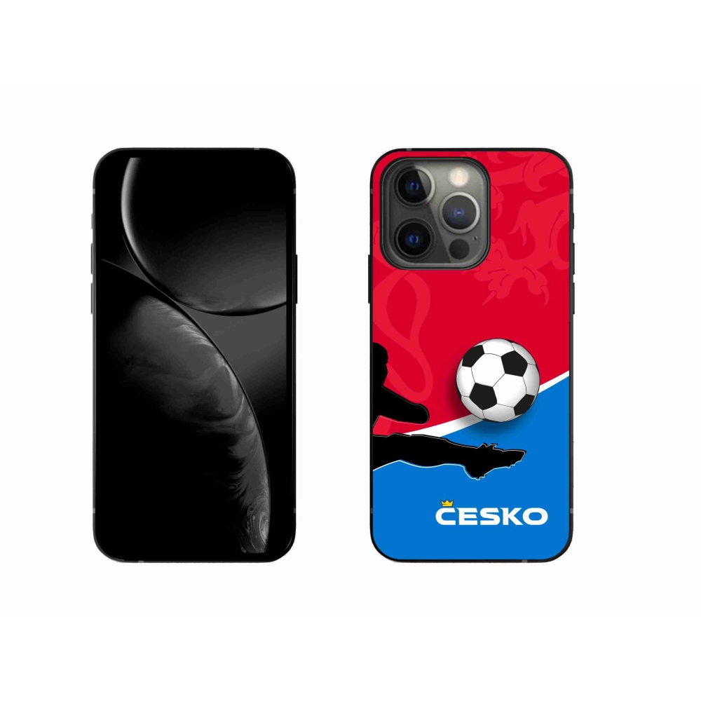 Gelový kryt mmCase na iPhone 13 Pro 6.1 - fotbal Česko 2