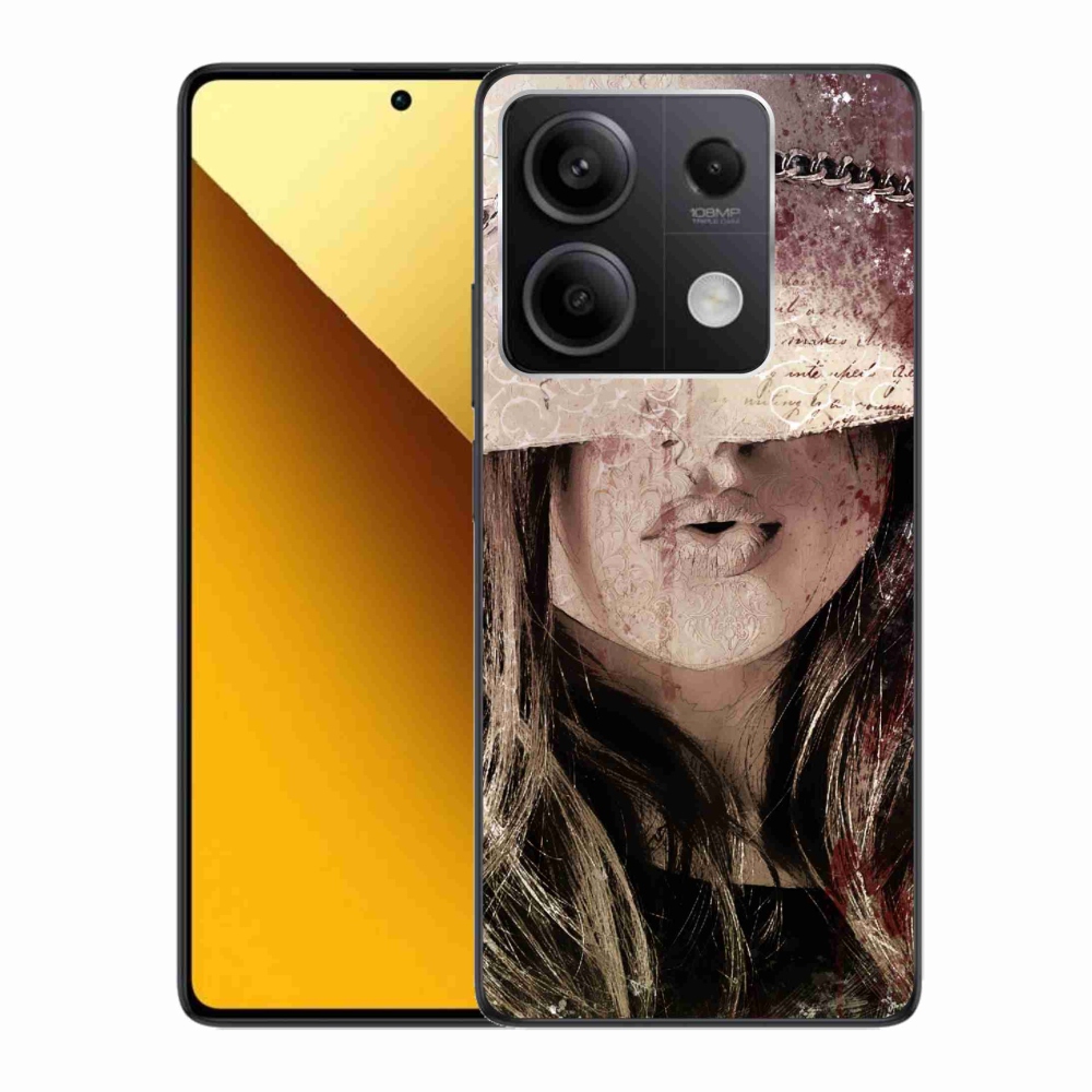 Gelový kryt mmCase na Xiaomi Redmi Note 13 5G - dívka