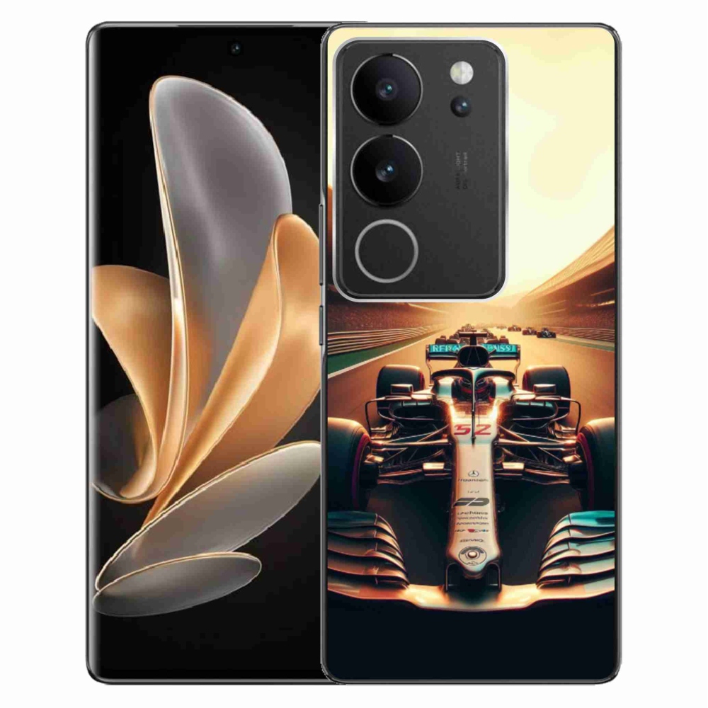 Gelový kryt mmCase na Vivo V29 5G - formule 1