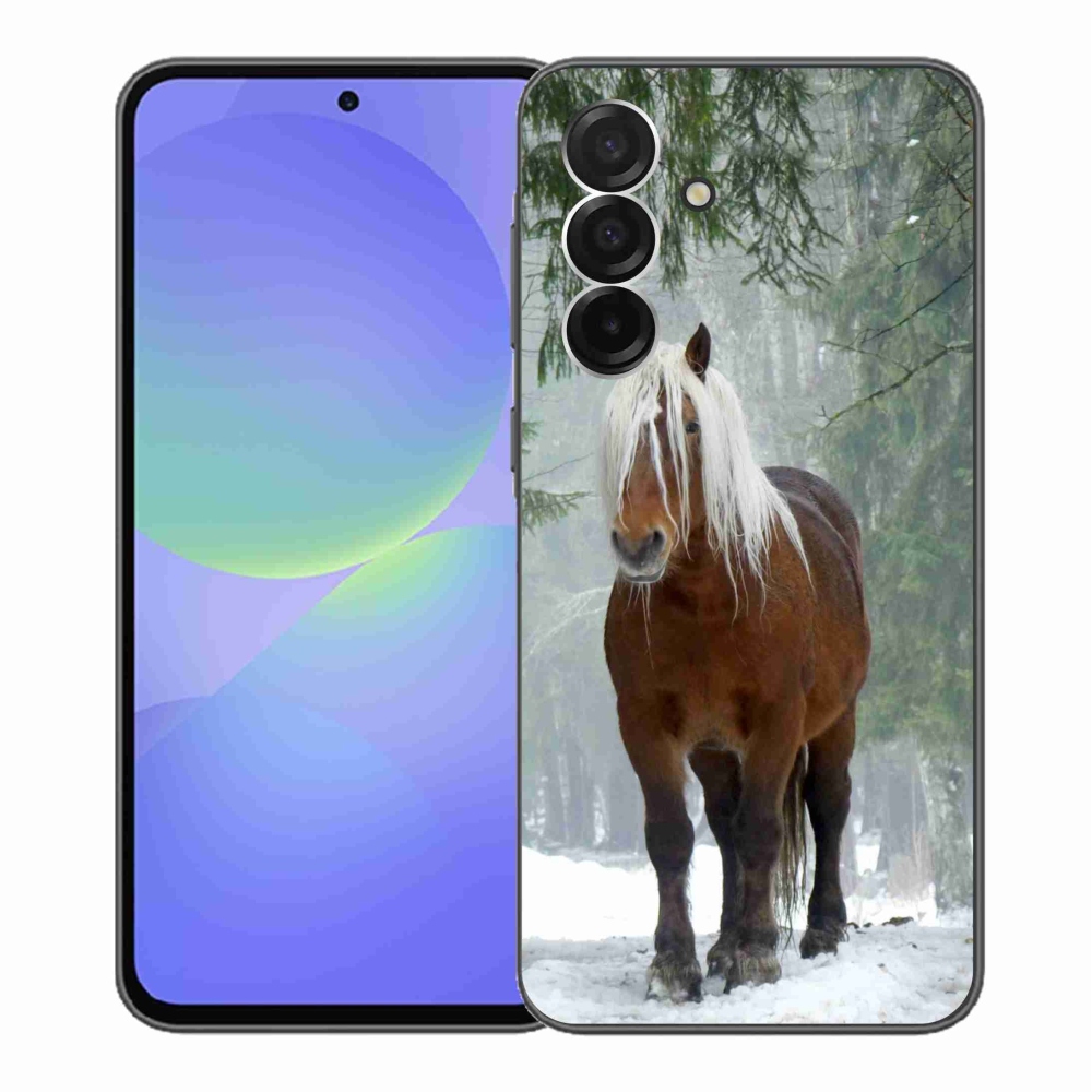 Gelový kryt mmCase na Samsung Galaxy A36 5G - kůň v lese