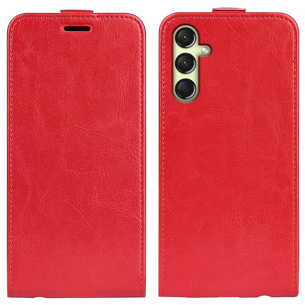 Vertical knížkové pouzdro na Samsung Galaxy A16 4G/5G - červené