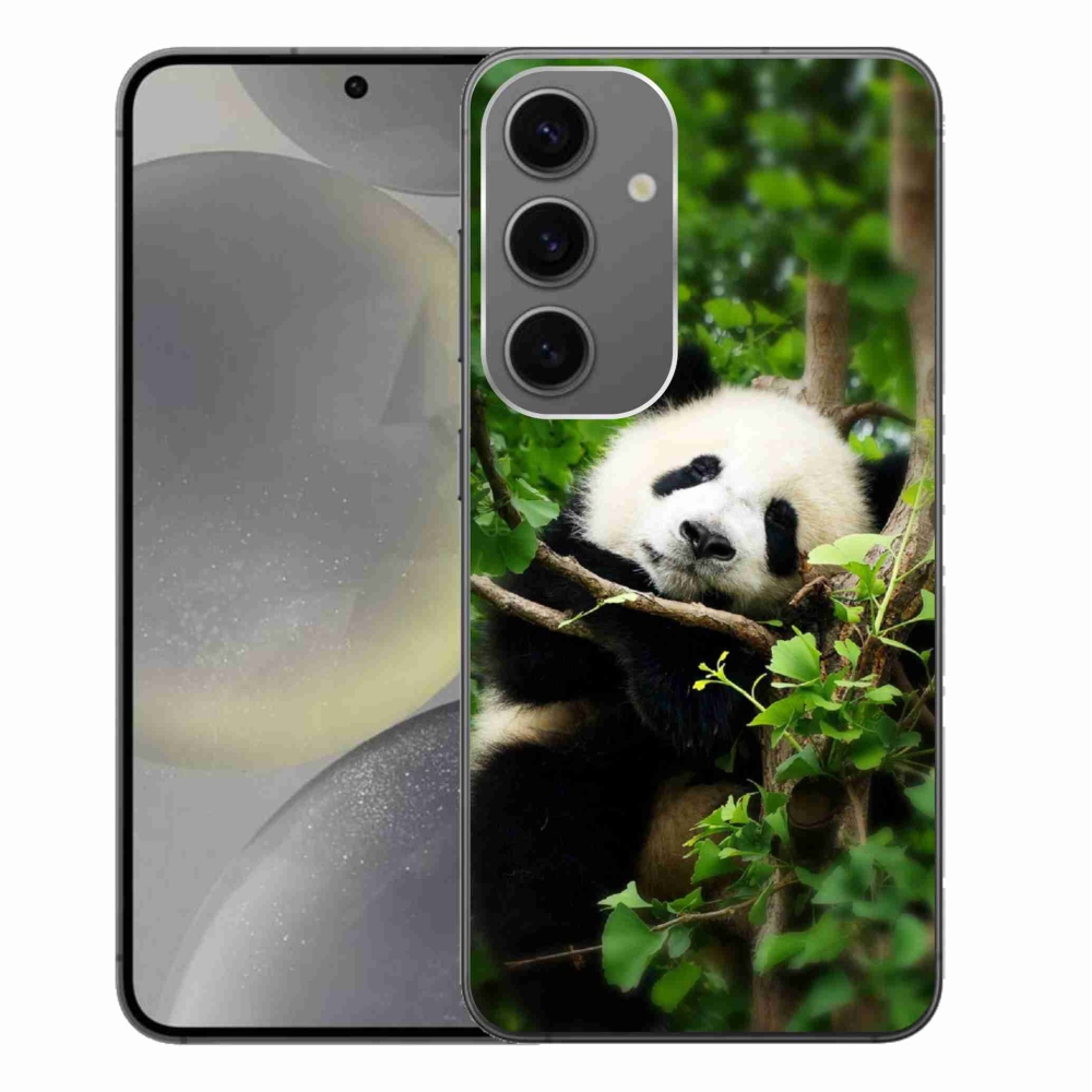 Gelový kryt mmCase na Samsung Galaxy S24+ - panda
