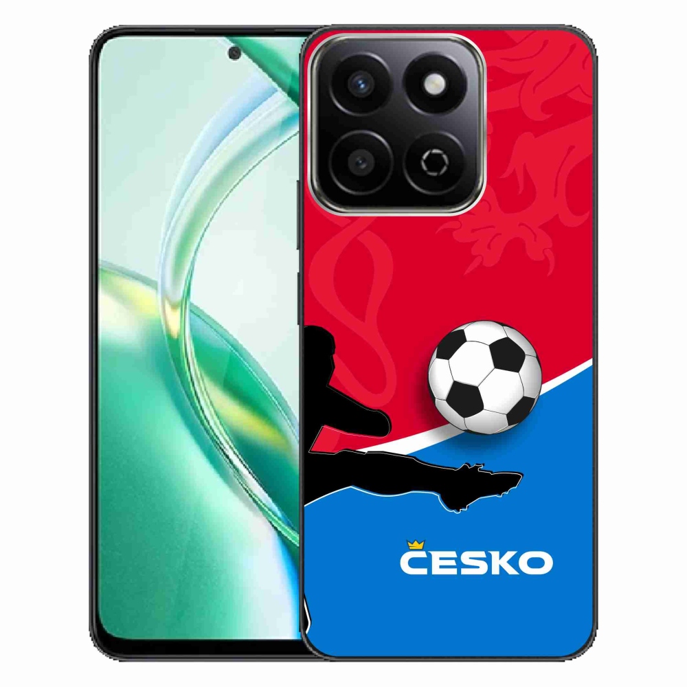Gelový kryt mmCase na Honor 200 Smart 5G - fotbal Česko 2