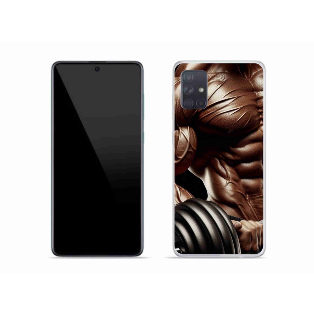 Gelový kryt mmCase na Samsung Galaxy A51 - posilování 4