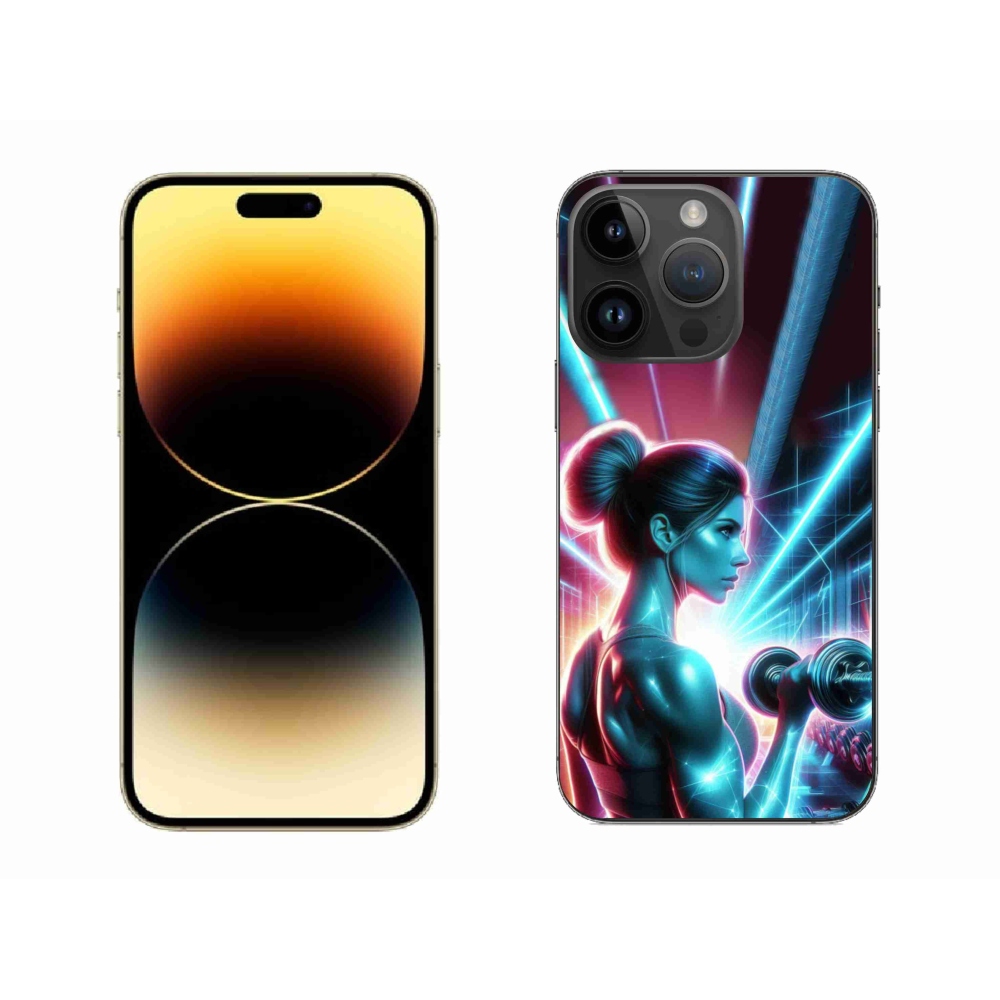 Gelový kryt mmCase na iPhone 14 Pro Max 6.7 - posilování