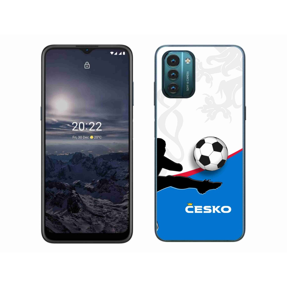 Gelový kryt mmCase na Nokia G11/G21 - fotbal Česko 3