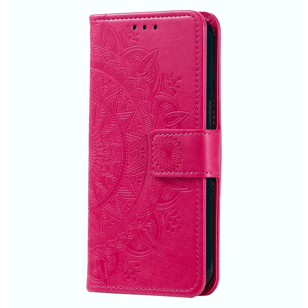 Mandala knížkové pouzdro na Honor Magic 7 Lite 5G - rose