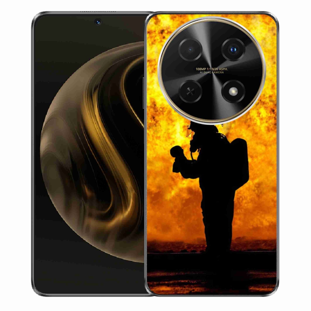 Gelový kryt mmCase na Huawei Nova 12i - hasič