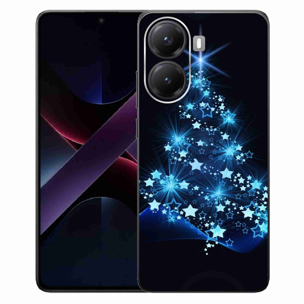 Gelový kryt mmCase na Xiaomi Poco X7 Pro 5G - vánoční stromek