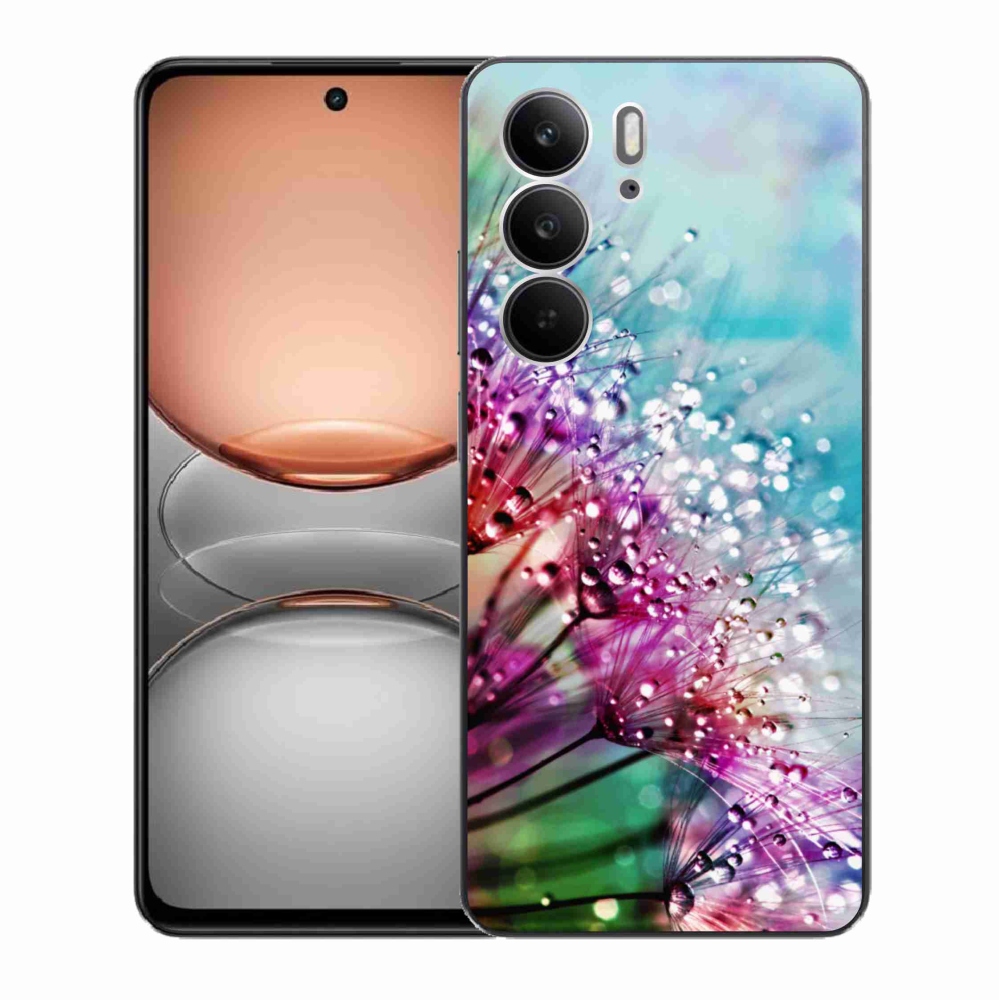 Gelový kryt mmCase na Realme C75 - barevné květy