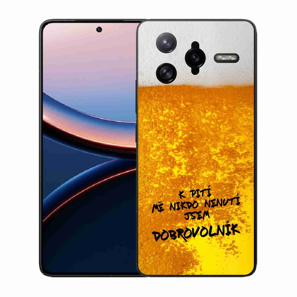 Gelový kryt mmCase na Xiaomi Poco F7 Ultra - pivní motiv 4