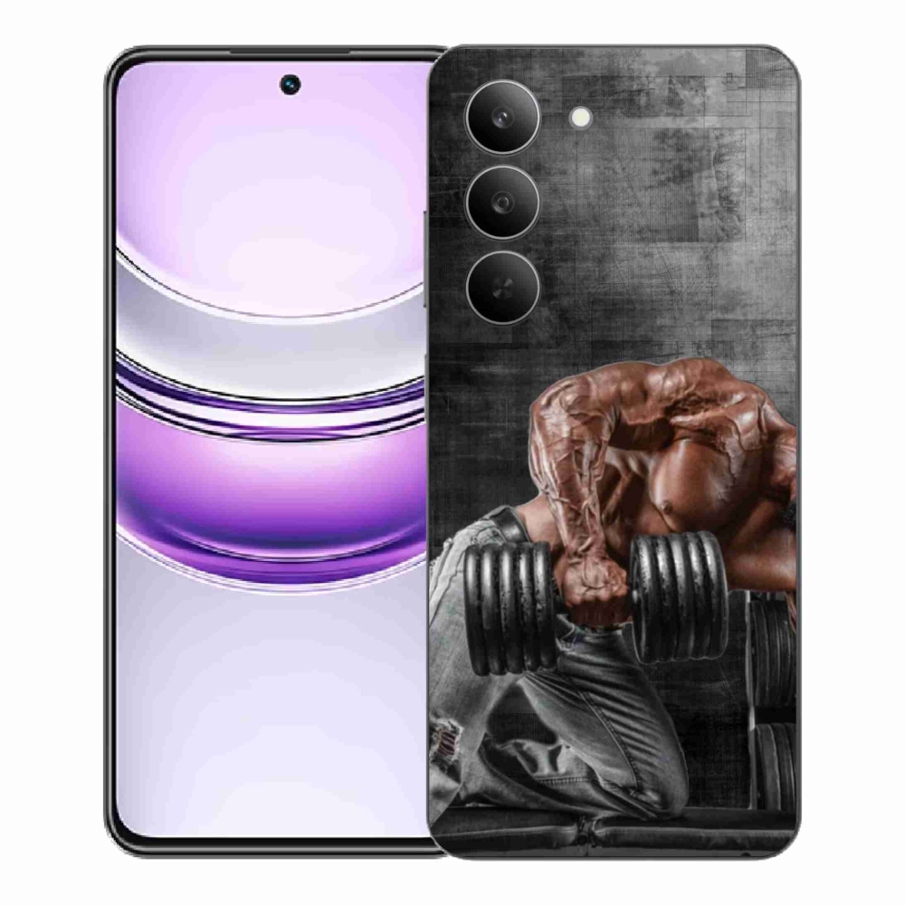 Gelový kryt mmCase na Realme 14x 5G - posilování 1