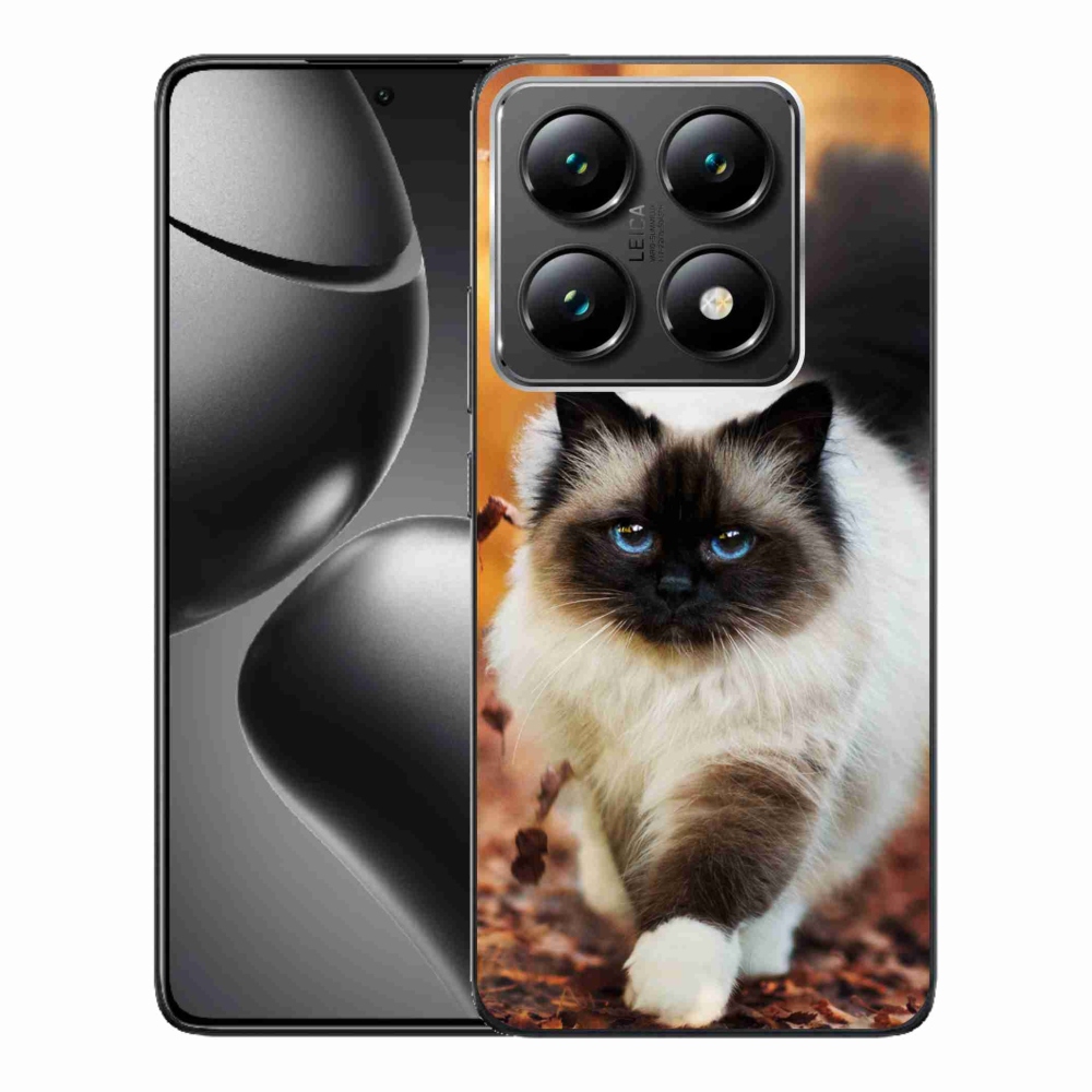 Gelový kryt mmCase na Xiaomi 14T Pro - kočka