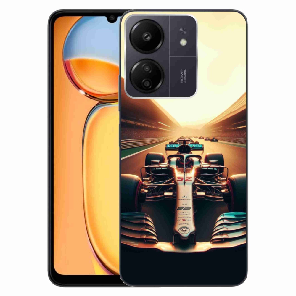 Gelový kryt mmCase na Xiaomi Poco C65/Redmi 13C - formule 1