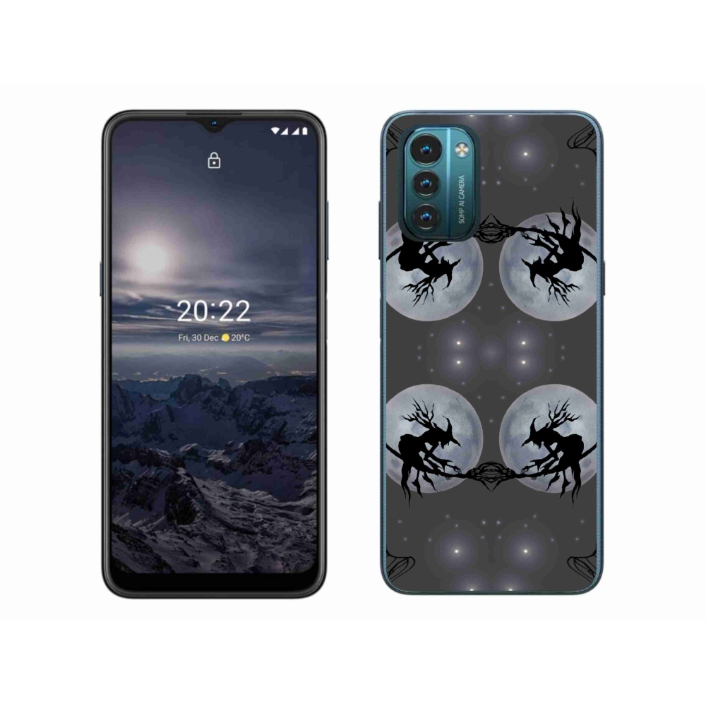 Gelový kryt mmCase na Nokia G11/G21 - abstraktní motiv 3