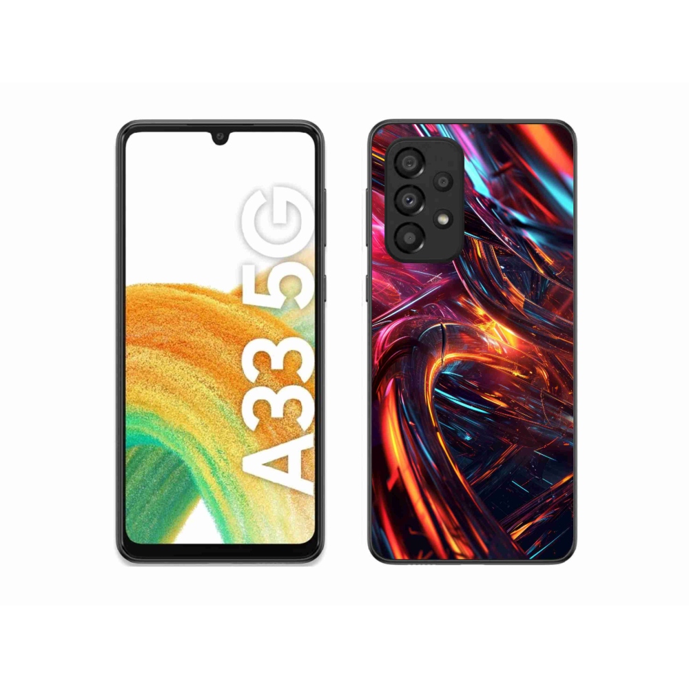 Gelový kryt mmCase na Samsung Galaxy A33 5G - abstraktní motiv 10