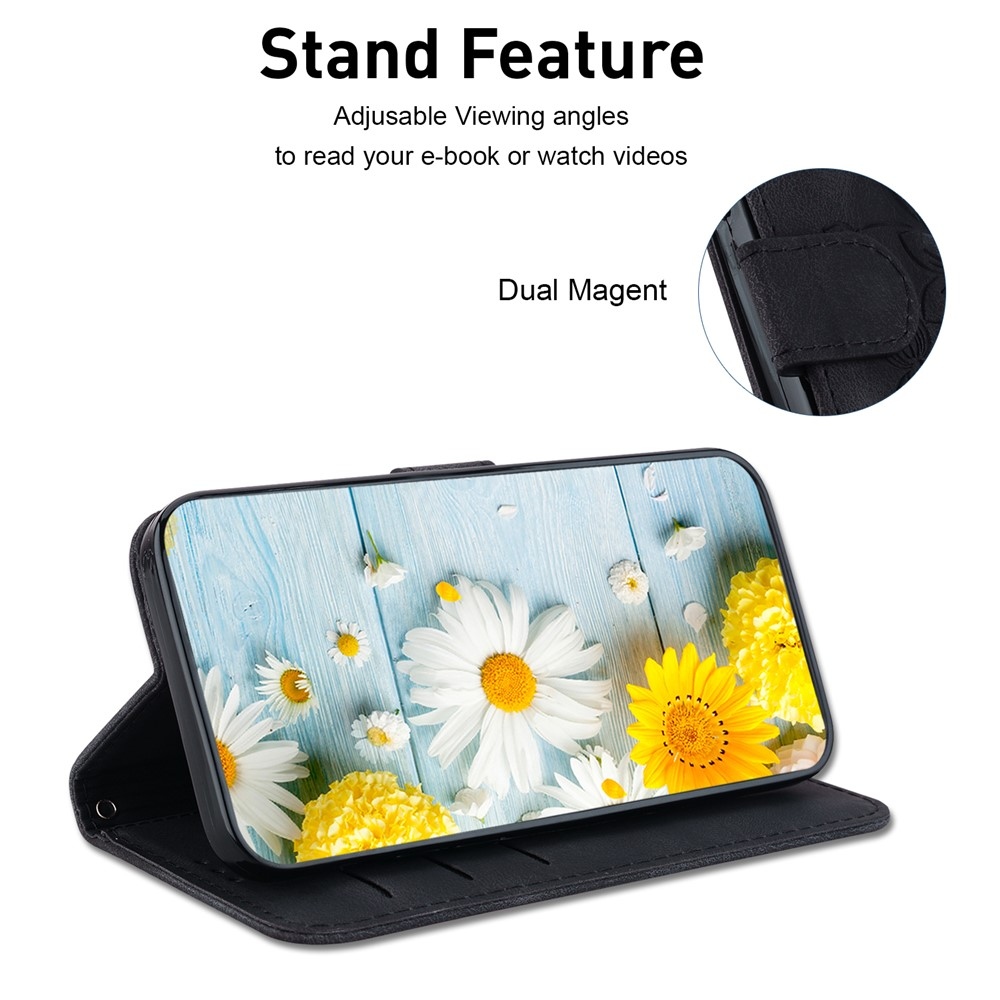 Lily knížkové pouzdro na Xiaomi Redmi 15C 4G/5G (173mm) - černé