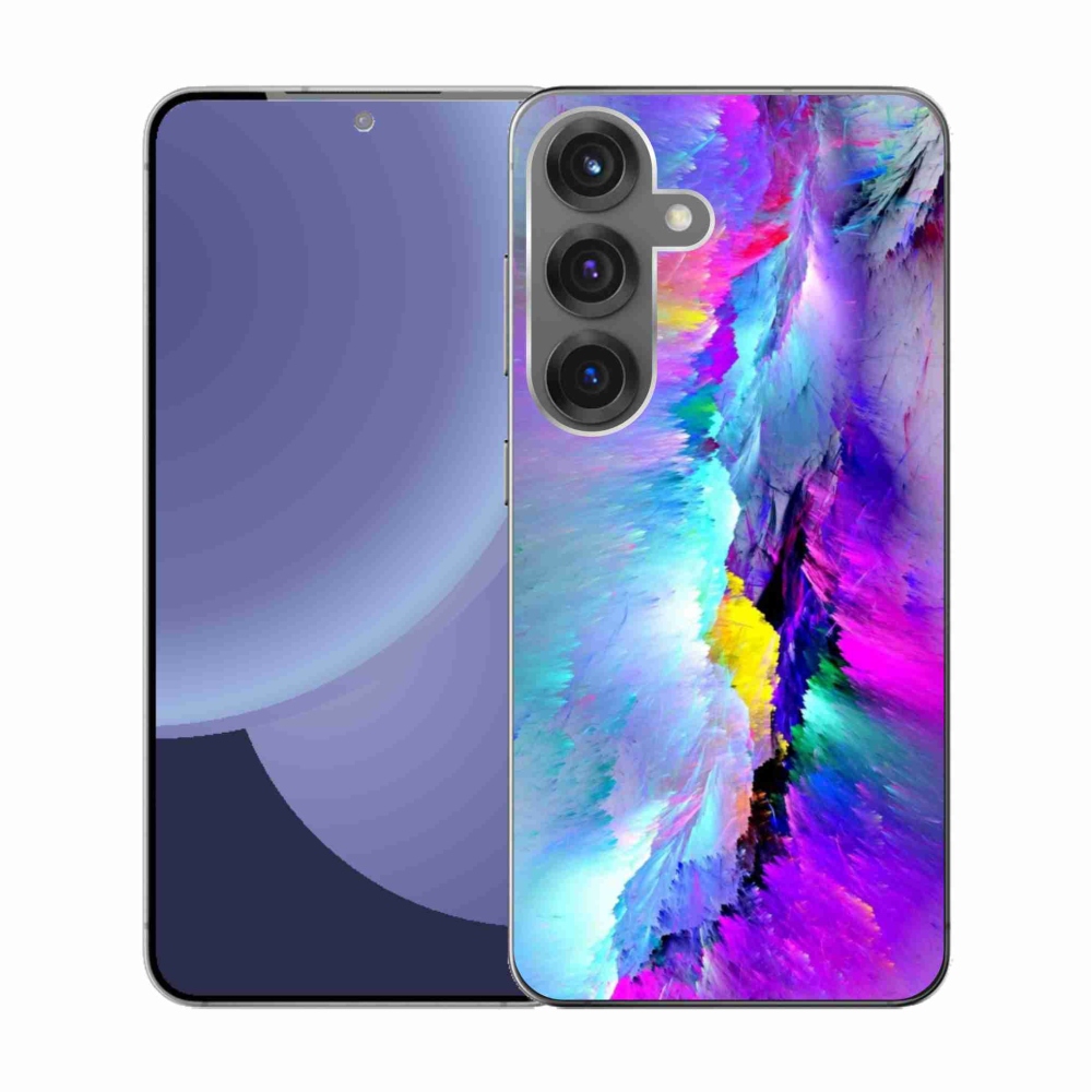 Gelový kryt mmCase na Samsung Galaxy S25 - abstrakt