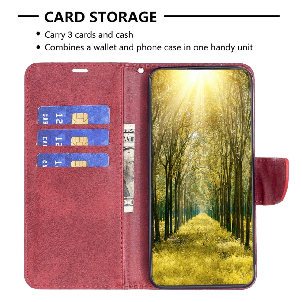 Case knížkové pouzdro na Xiaomi Redmi 13 4G/Poco M6 4G - červené