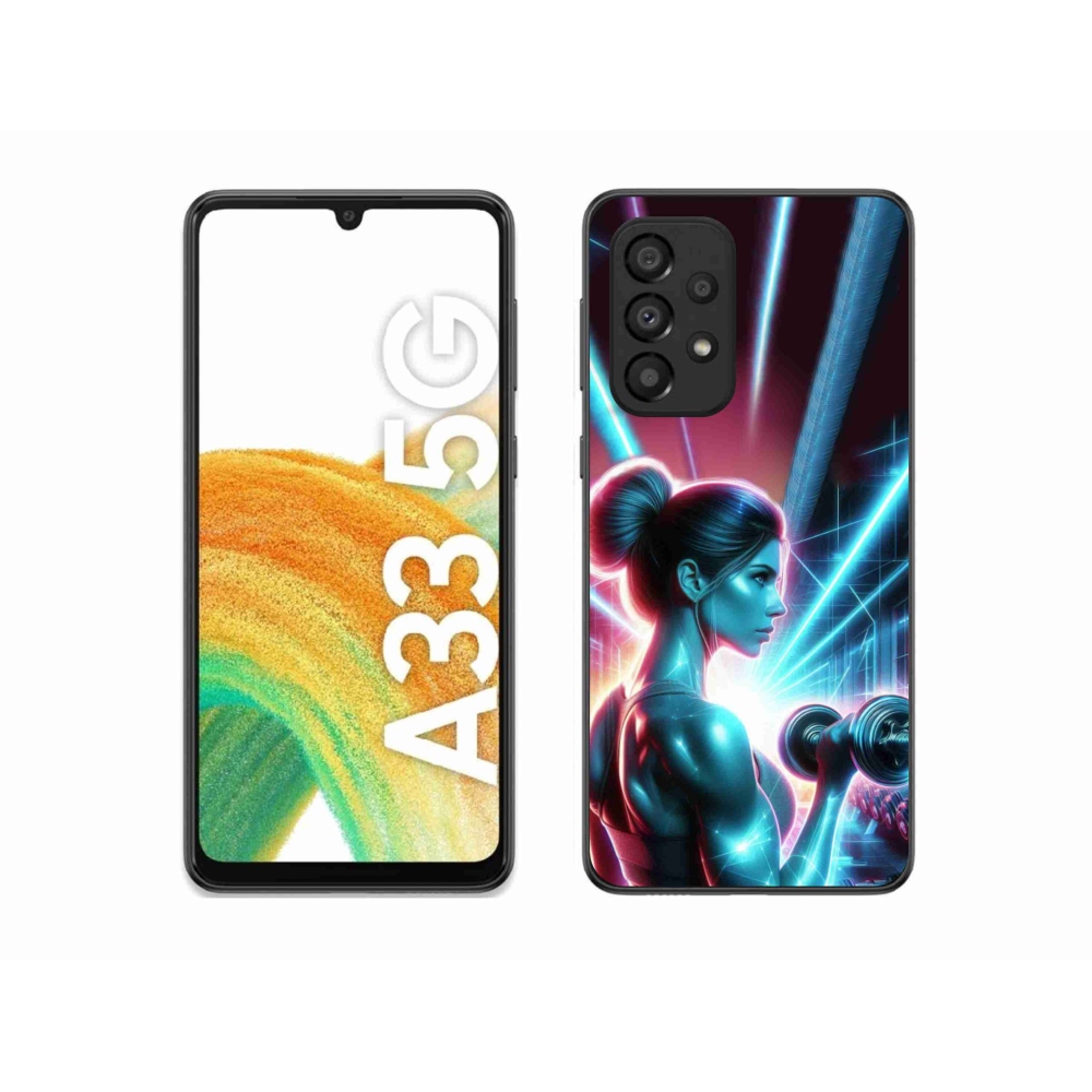 Gelový kryt mmCase na Samsung Galaxy A33 5G - posilování