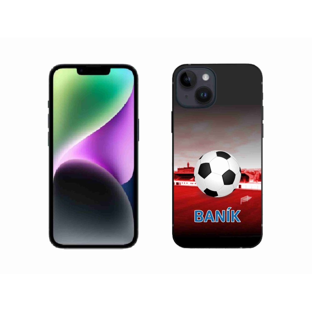 Gelový kryt mmCase na iPhone 14 - baník 1