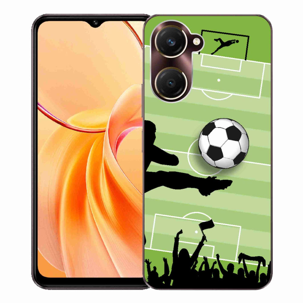 Gelový kryt mmCase na Vivo Y28s 5G - fotbal 3