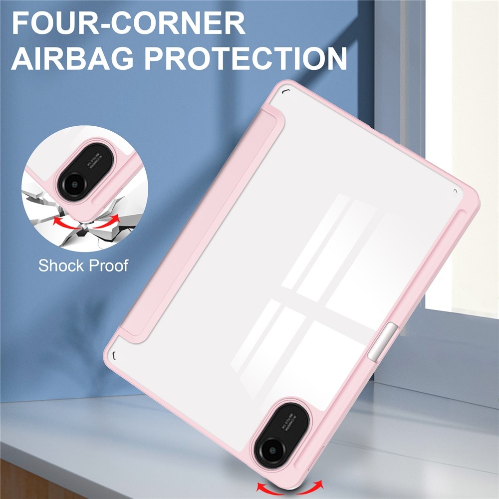 Case chytré zavírací pouzdro na tablet Xiaomi Redmi Pad 2 - růžové