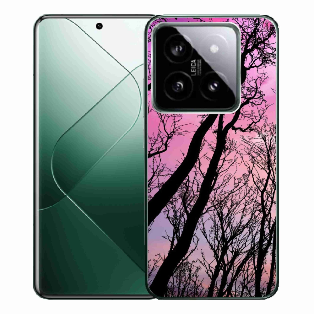 Gelový obal mmCase na Xiaomi 14 Pro - opadané stromy