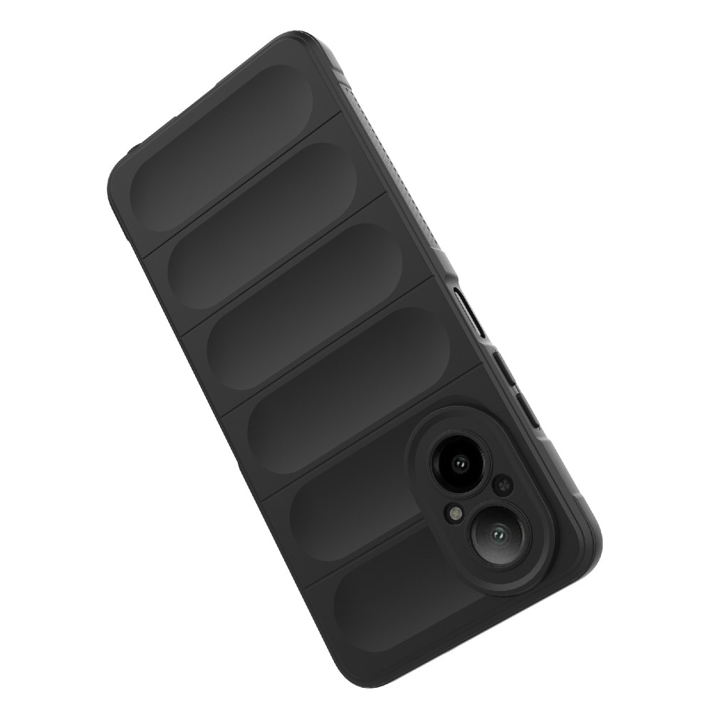 Rugg odolný gelový kryt na mobil Realme C67 - černý