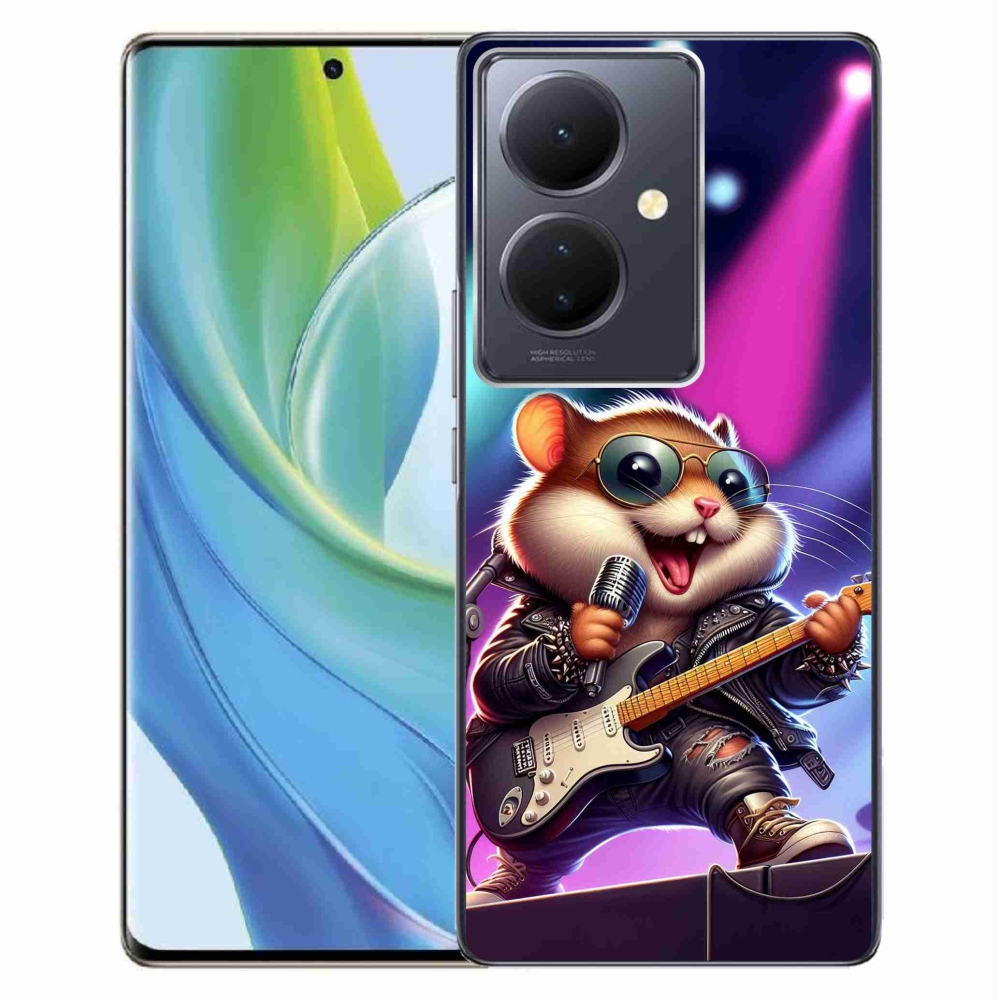 Gelový kryt mmCase na Vivo V29 Lite 5G - křeček rocker