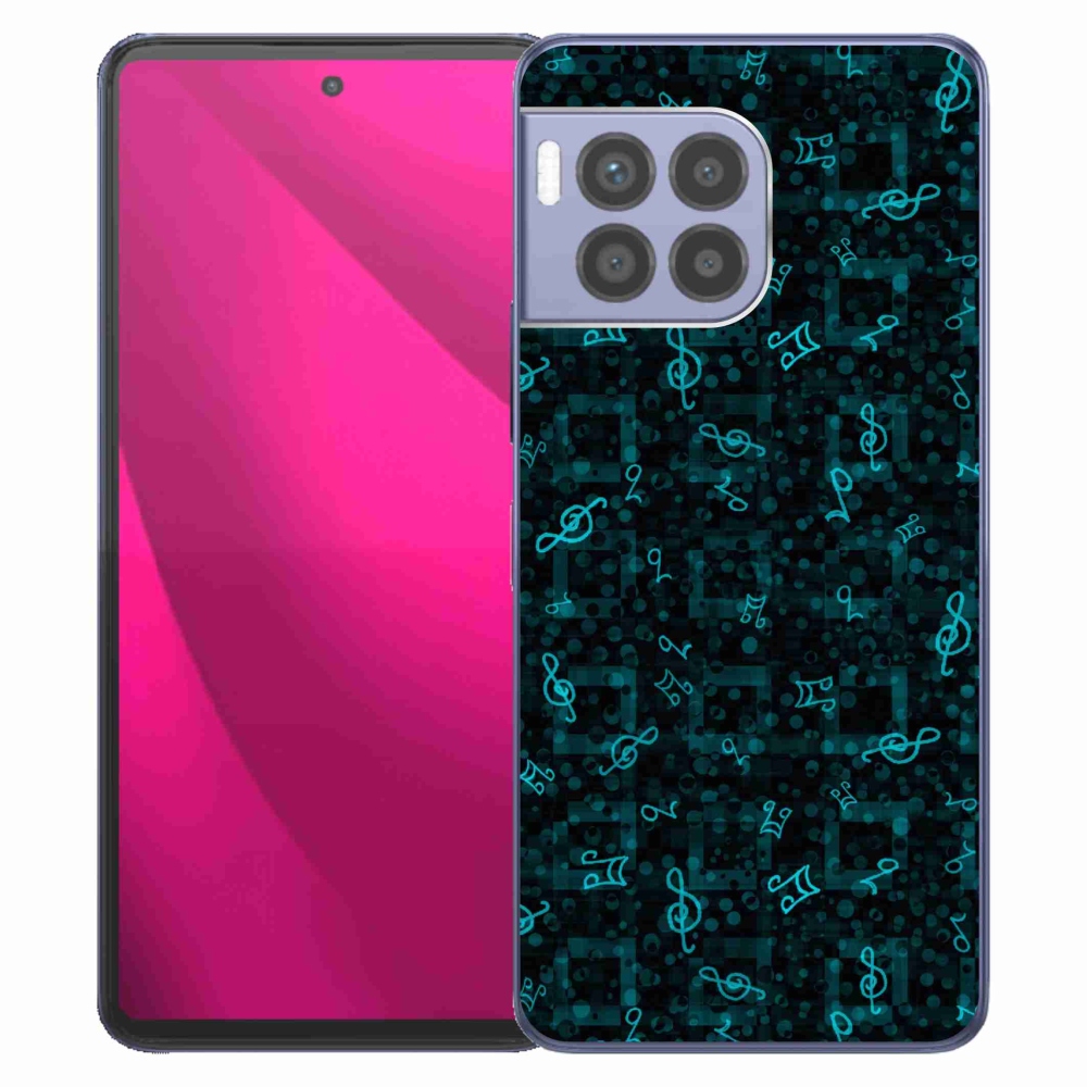 Gelový kryt mmCase na T-Mobile T Phone 2 Pro - noty 1