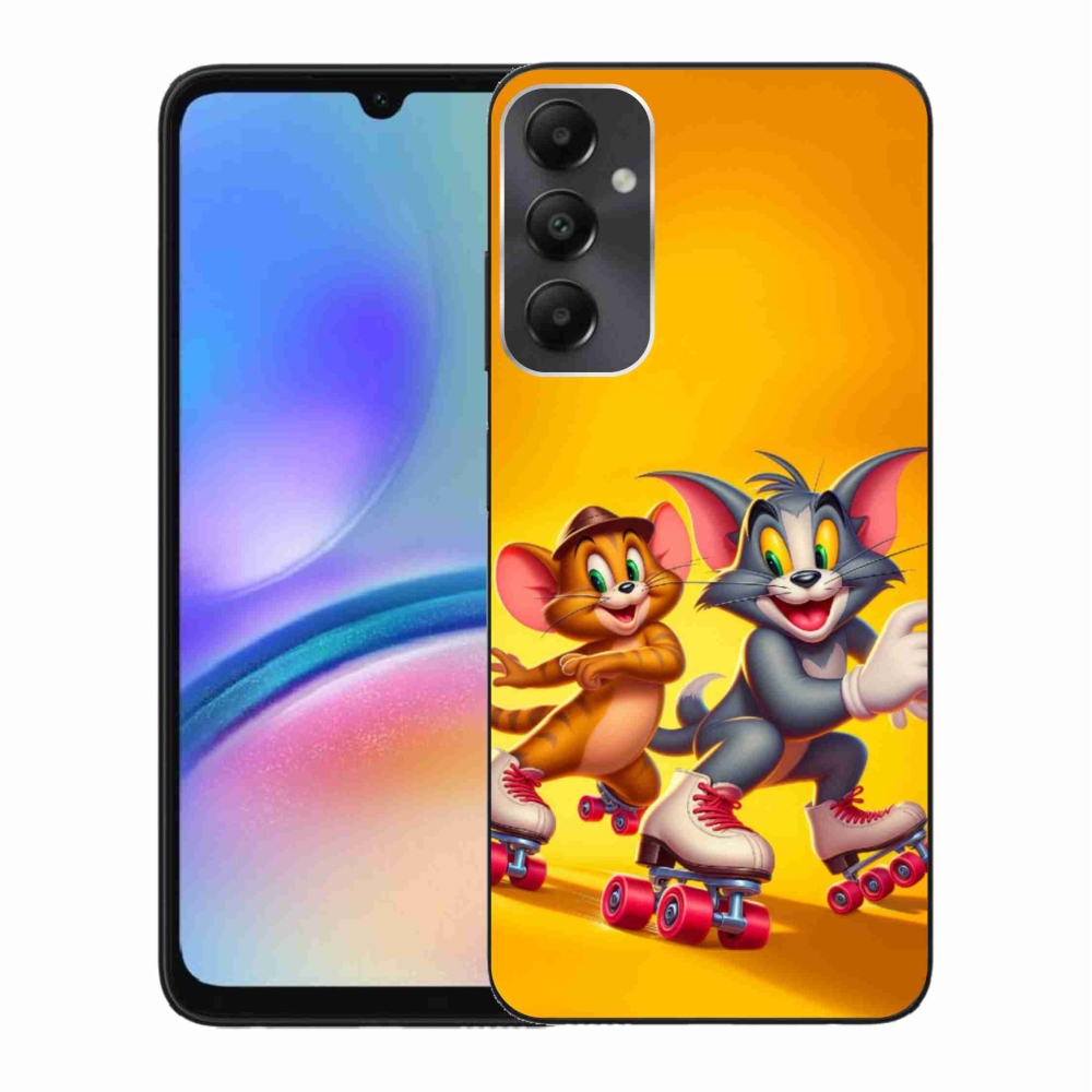 Gelový kryt mmCase na Samsung Galaxy A05s - tom a jerry