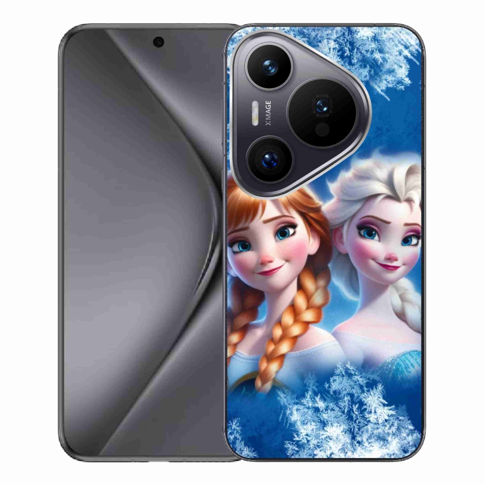 Gelový kryt mmCase na Huawei Pura 70 Pro - ledové království 2