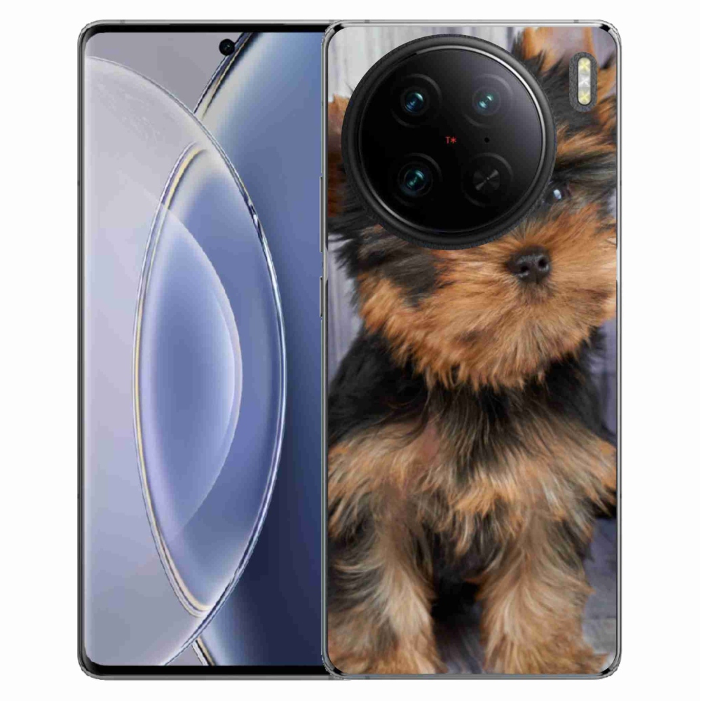 Gelový obal mmCase na Vivo X90 Pro - jorkšír 9