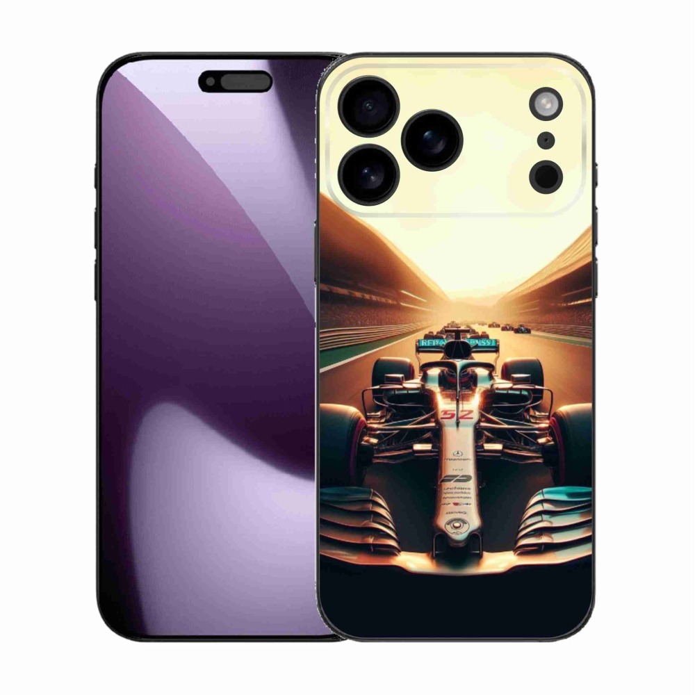 Gelový kryt mmCase na iPhone 17 Pro Max - formule 1