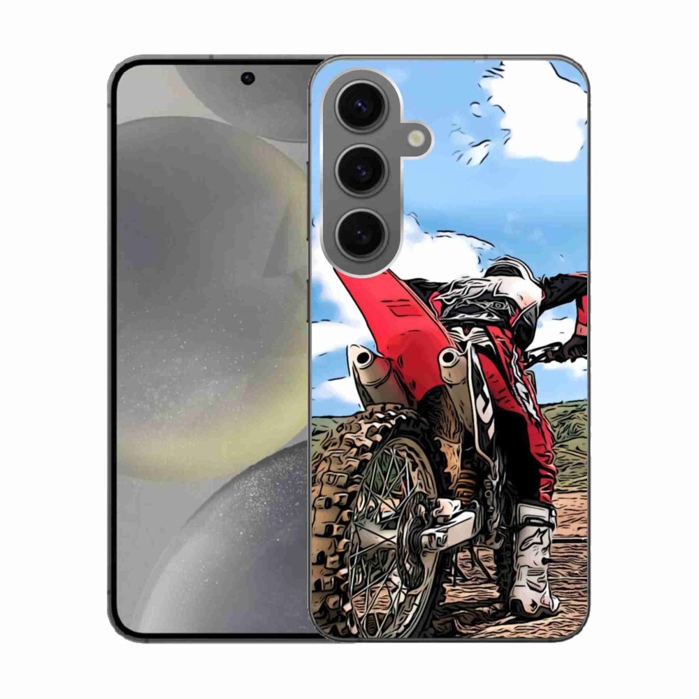 Gelový kryt mmCase na Samsung Galaxy S24 - moto