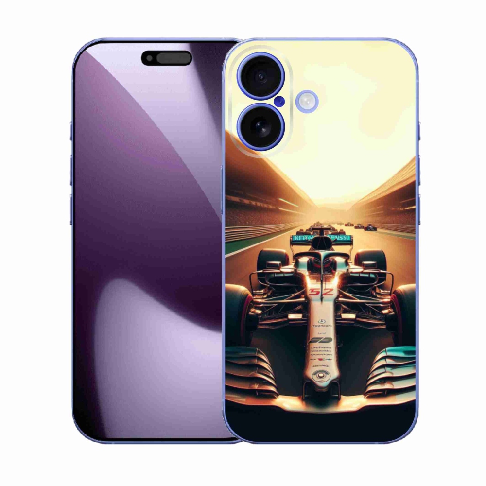 Gelový kryt mmCase na iPhone 17 - formule 1