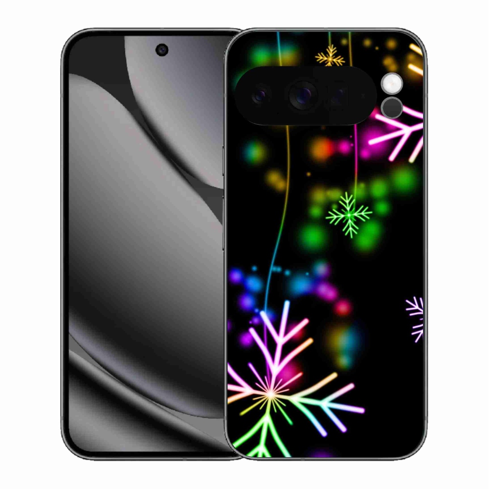 Gelový kryt mmCase na Google Pixel 10 Pro XL - barevné vločky