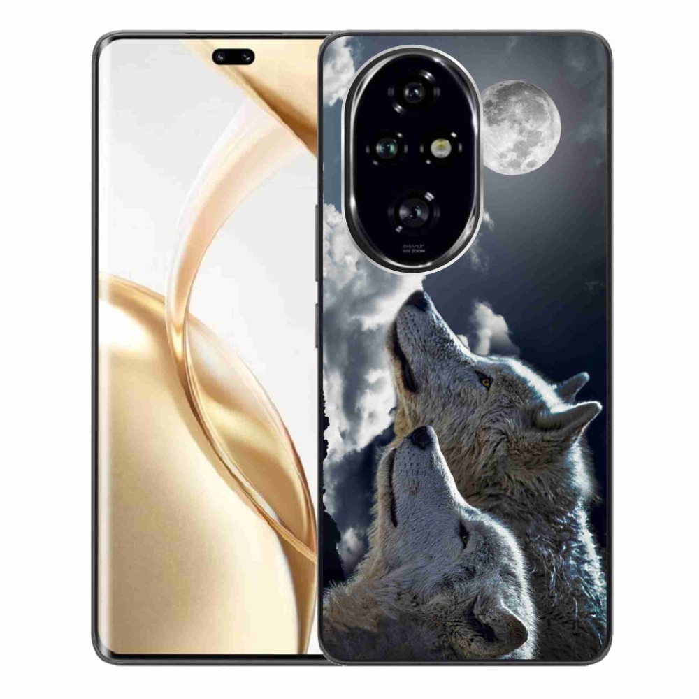 Gelový kryt mmCase na Honor 200 Pro 5G - vlci