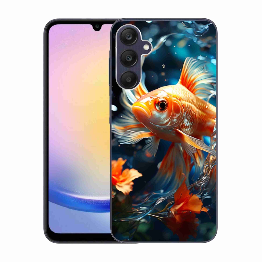 Gelový kryt mmCase na Samsung Galaxy A25 5G - rybka