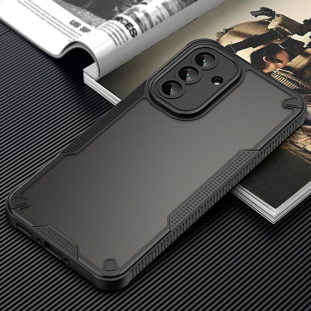 Frosted odolný kryt na Samsung Galaxy A36 5G - černý