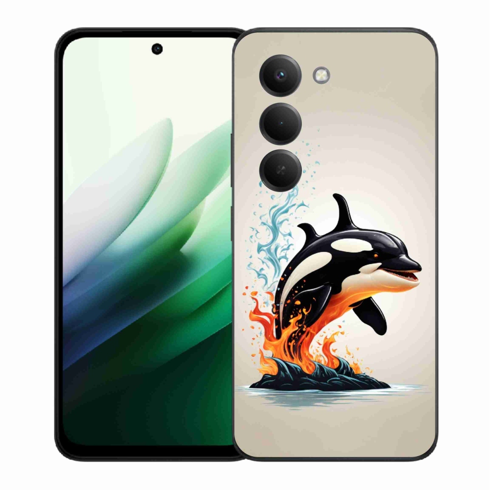Gelový kryt mmCase na Xiaomi Redmi 15 5G (169mm) - kosatka