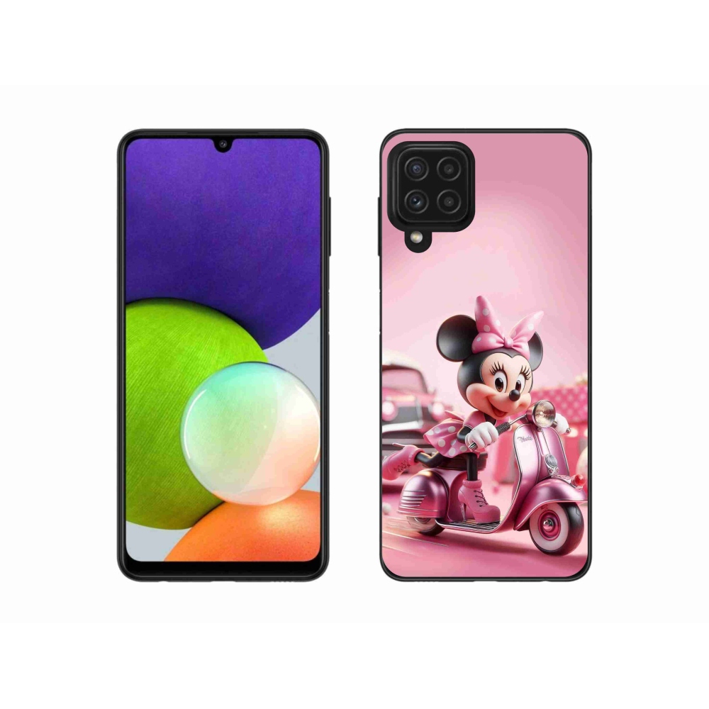 Gelový kryt mmCase na Samsung Galaxy A22 4G - minnie 1