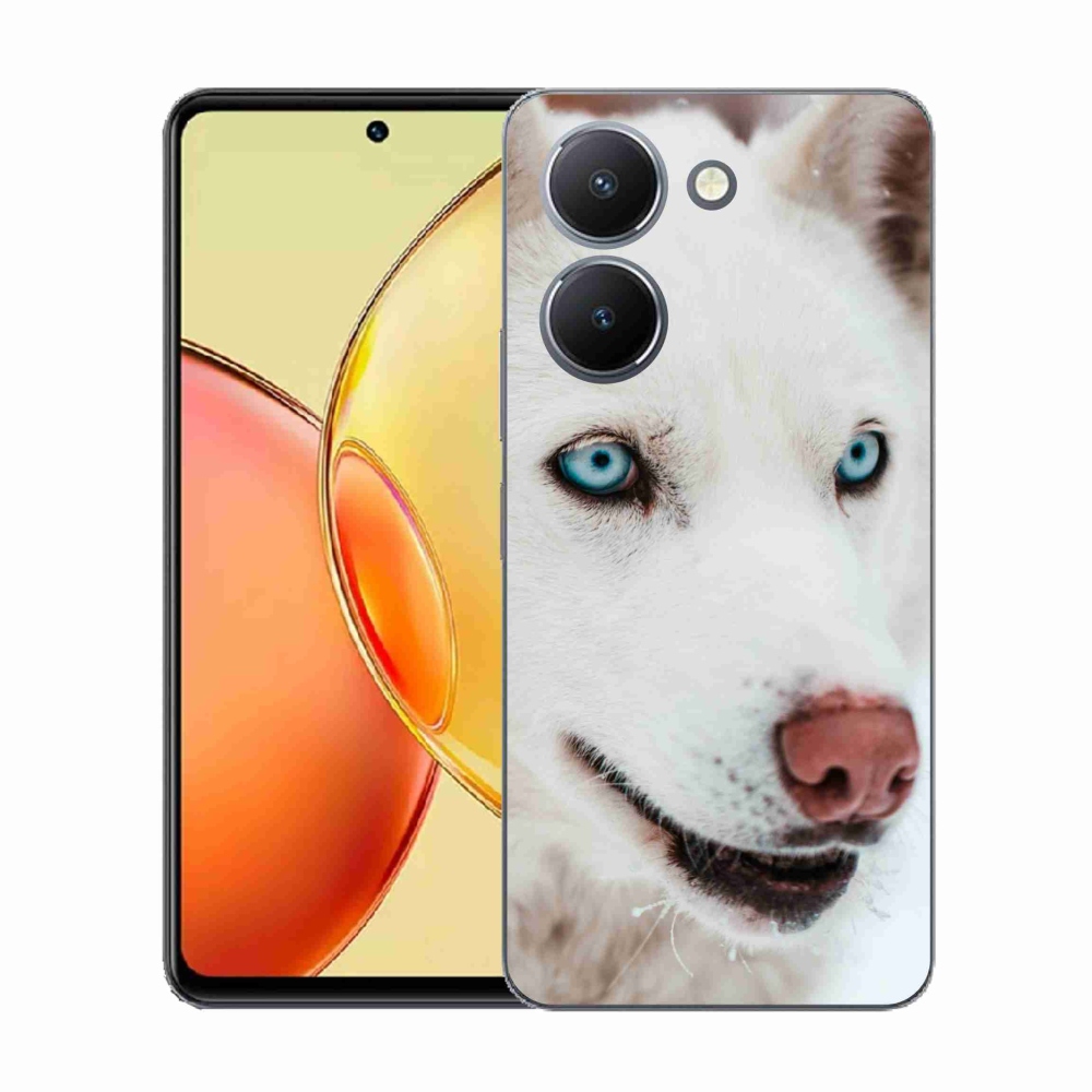 Gelový kryt mmCase na Vivo Y36 - psí pohled
