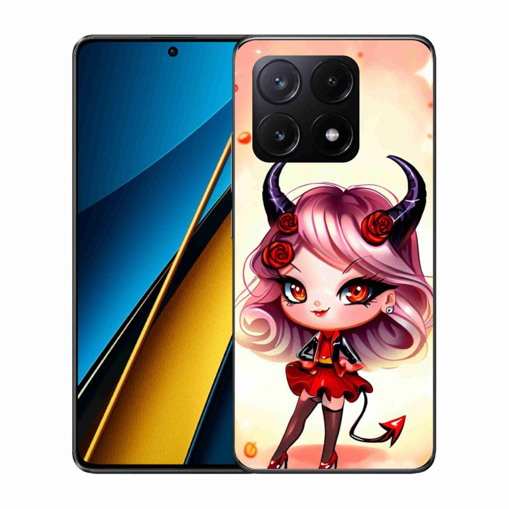 Gelový kryt mmCase na Xiaomi Poco X6 Pro 5G - kreslená čertice
