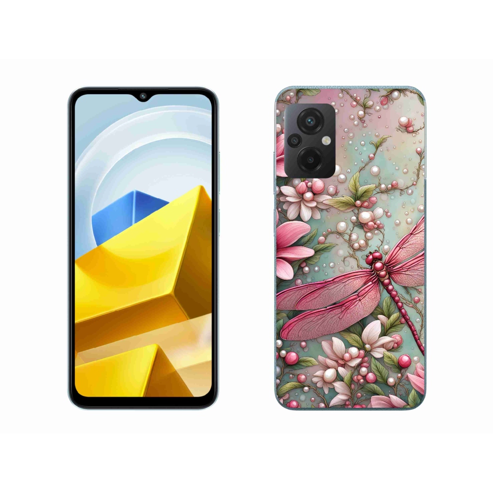 Gelový kryt mmCase na Xiaomi Poco M5 4G - vážka