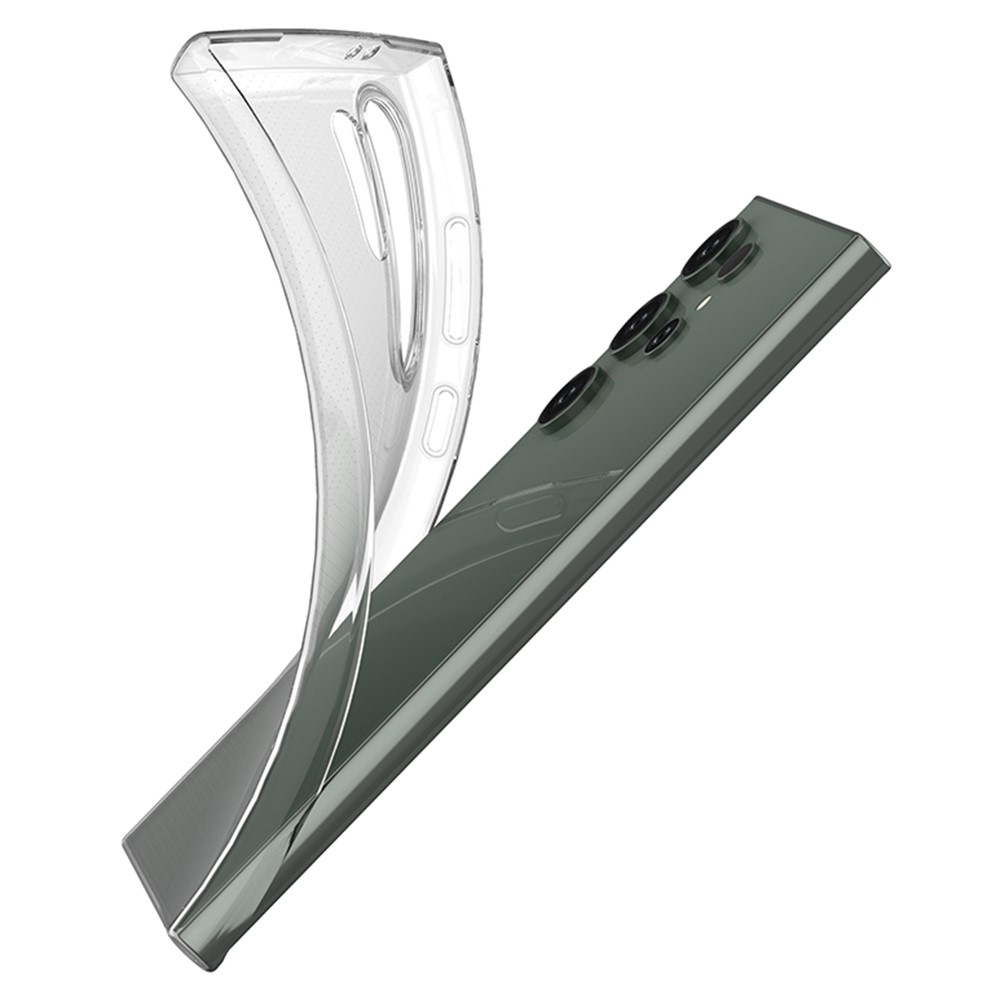 Gelový obal pro Samsung Galaxy S24 Ultra - průhledný