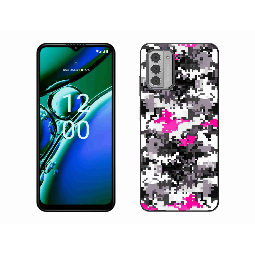 Gelový kryt mmCase na Nokia G42 - maskáčový vzor 4