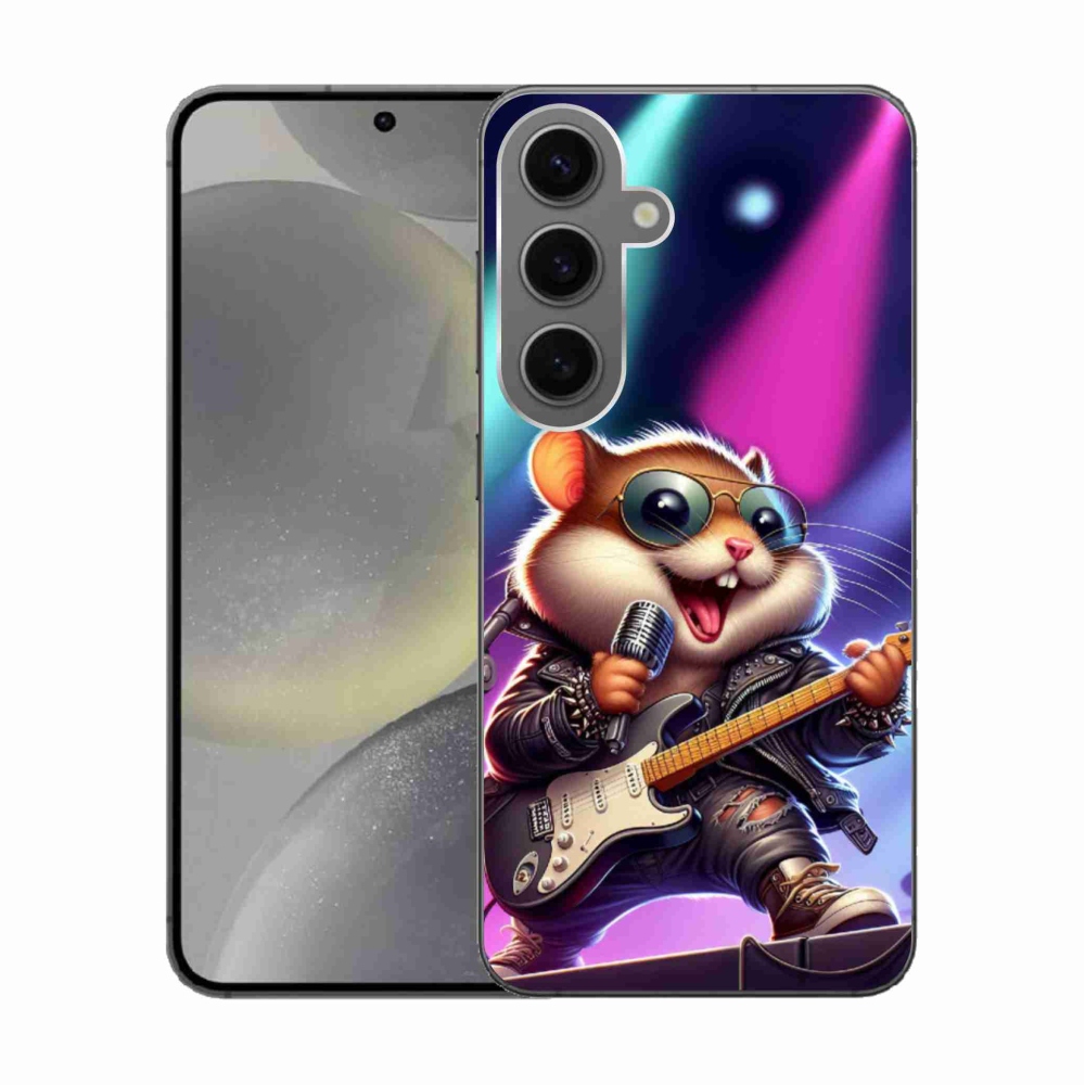 Gelový kryt mmCase na Samsung Galaxy S24 - křeček rocker