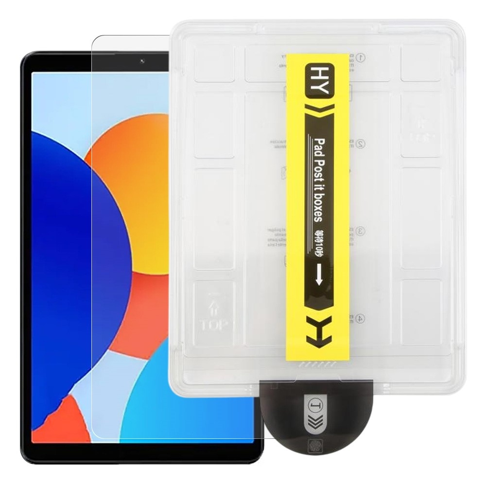 Celoplošné tvrzené sklo na Xiaomi Redmi Pad SE 8.7 s aplikačním rámečkem